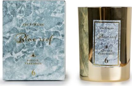 Victorian Świeca Zapachowa Blue Reef: Ananas i Kwiat Lotosu