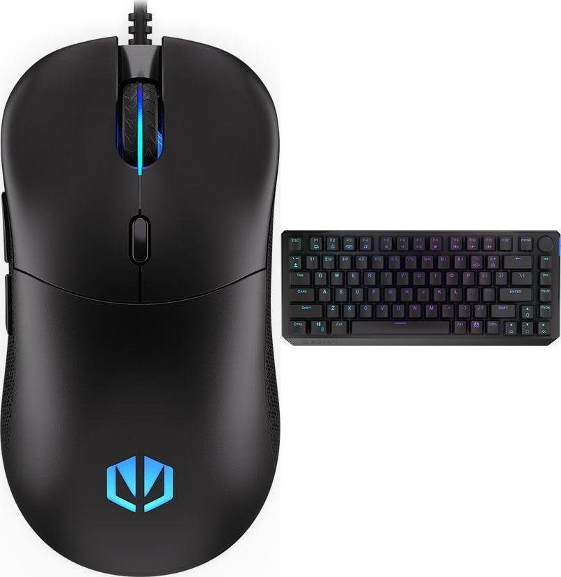 Mysz Endorfy Mysz Endorfy GEM (EY6A006) + Klawiatura Thock 75% Wireless Red Kailh Red Box (EY5A073)