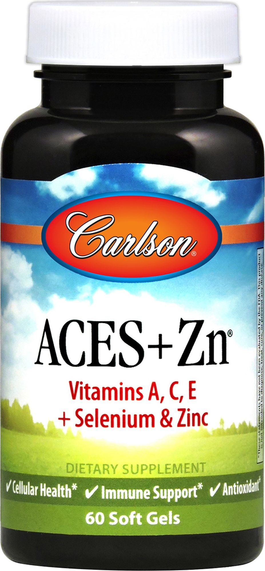 Carlson Labs Carlson Labs - ACES + Zn, 60 kapsułki miękkie