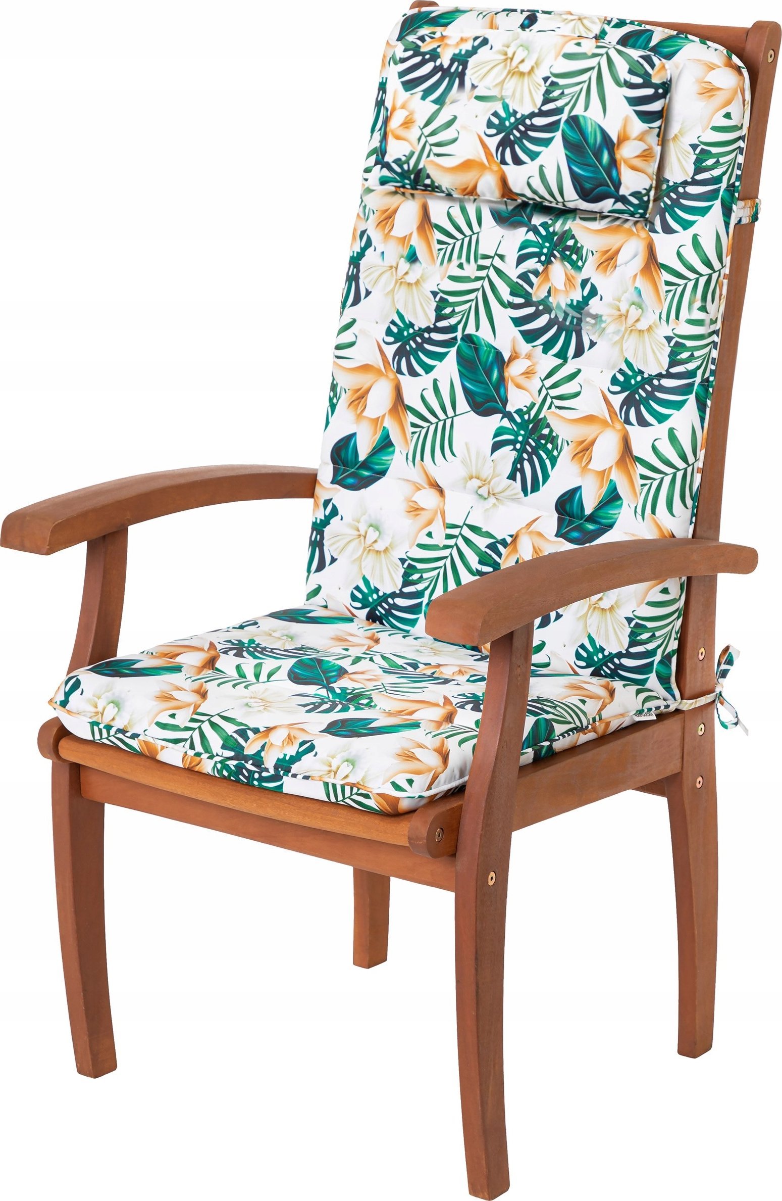 Hobbygarden PODUSZKA ANTONIA 3D BIAŁE KWIATY