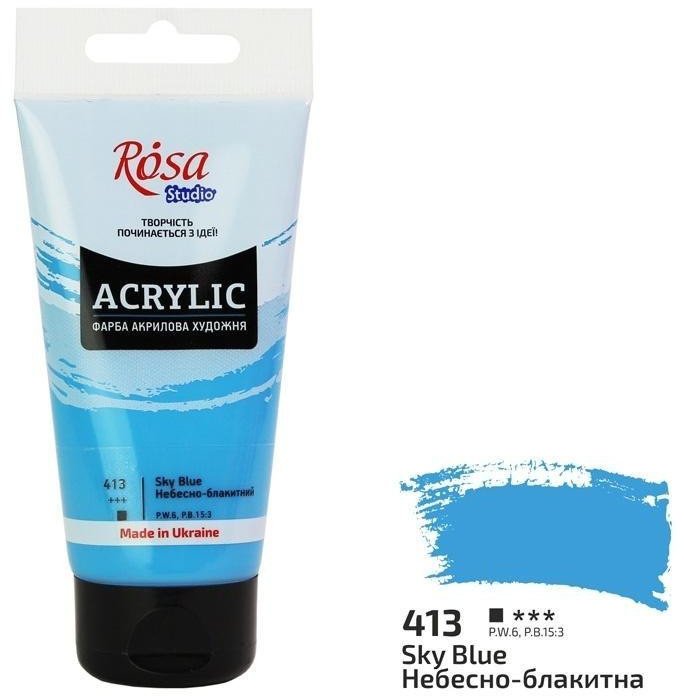 Farba akrylowa sky-blue 413 75ml