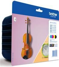 Tusz Brother zestaw tuszy oryginalnych LC127XLVALBP (cyan, magenta, yellow, black)