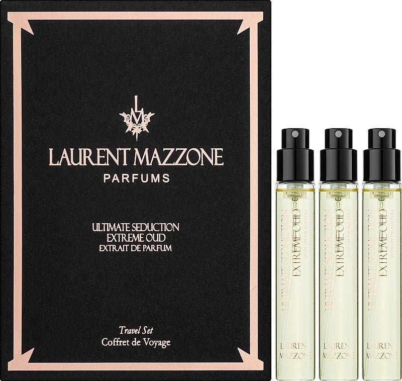 Histoires de Parfums Set Trio, Laurent Mazzone, Ultimate Seduction Oud, Extrait De Parfum, Unisex, 3 pcs, 15 ml *Miniature Unisex