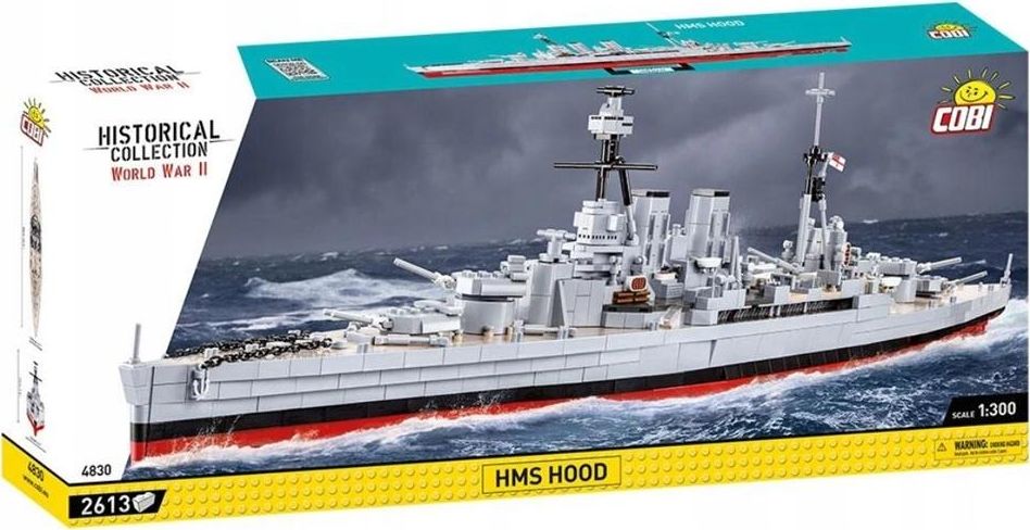 Cobi Historical Collection WWII HMS Hood (4830)