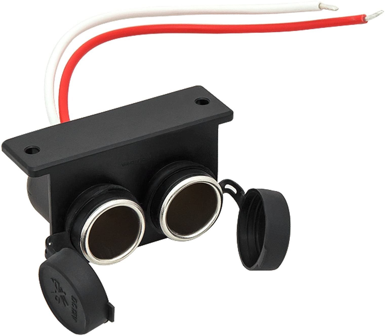 97-876# Gniazdo zapal.samoch.2xherm.12/24v