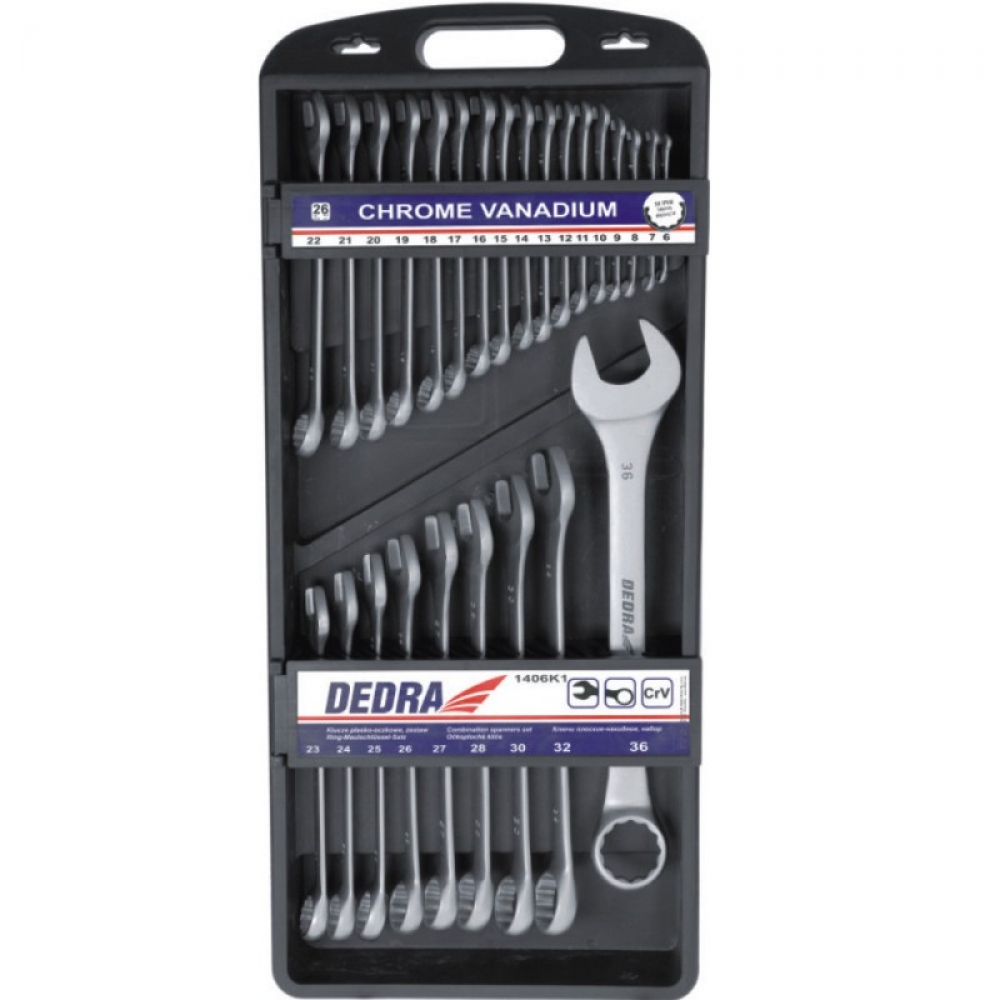 Dedra Wkładka narzędziowa z wyposażeniem 26szt. (1406K1)