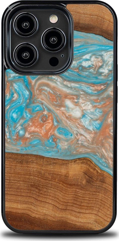 BeWood Etui Bewood Unique na iPhone 14 Pro - Planets - Saturn