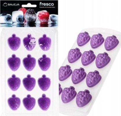 Galicja Foremka do kostek lodu wielorazowa silikonowa