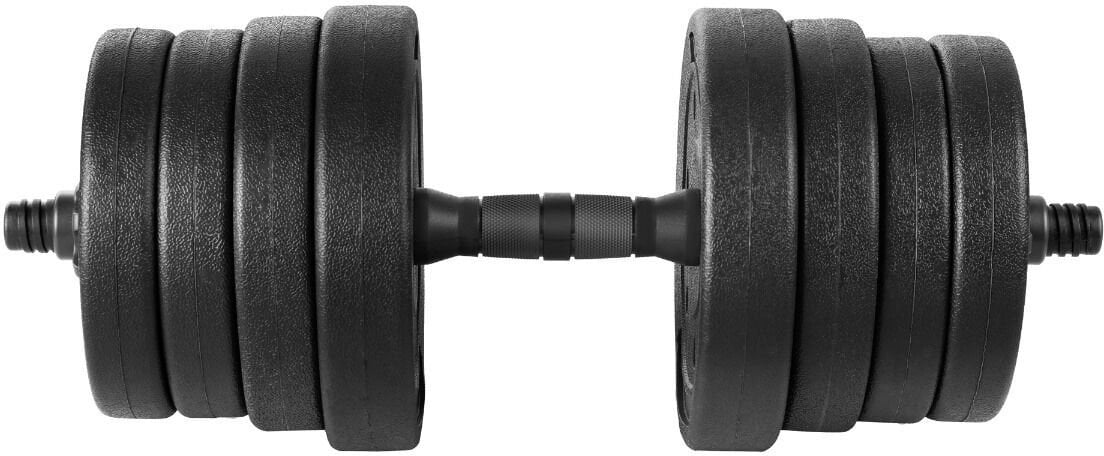 Spokey Hantle Pondus 30 bitumiczne 2 x 15 kg