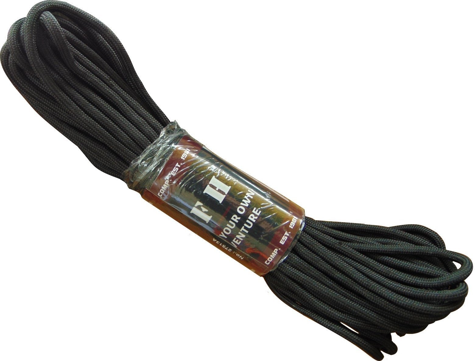 MFH Paracord - MFH 4 mm - 50 FT Lina czarna