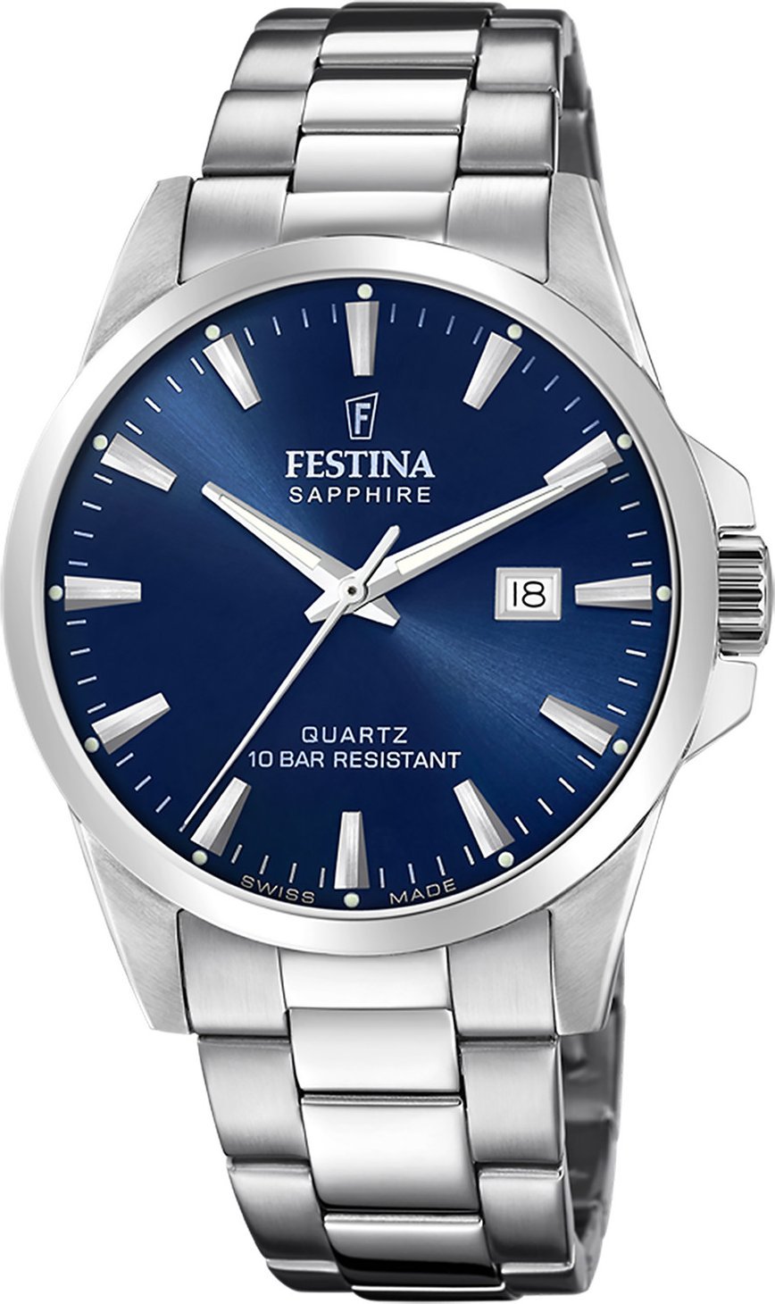 Zegarek Festina Zegarek męski Festina F20024-3 srebrny