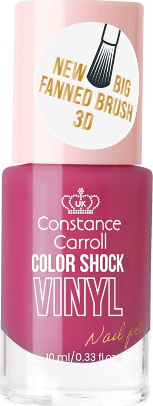 Constance Carroll CONSTANCE CARROLL Lakier do paznokci z winylem nr 16 Fuchsia 10 ml