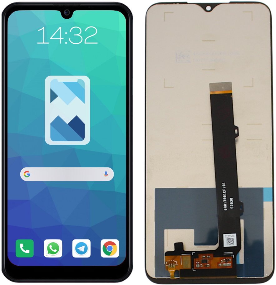 Wyświetlacz do LG K41s LCD Ekran Czarny