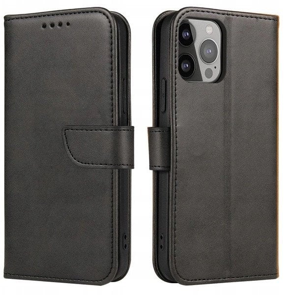 Etui Magnet Case z klapką do Samsung Galaxy S25 Ultra - czarne