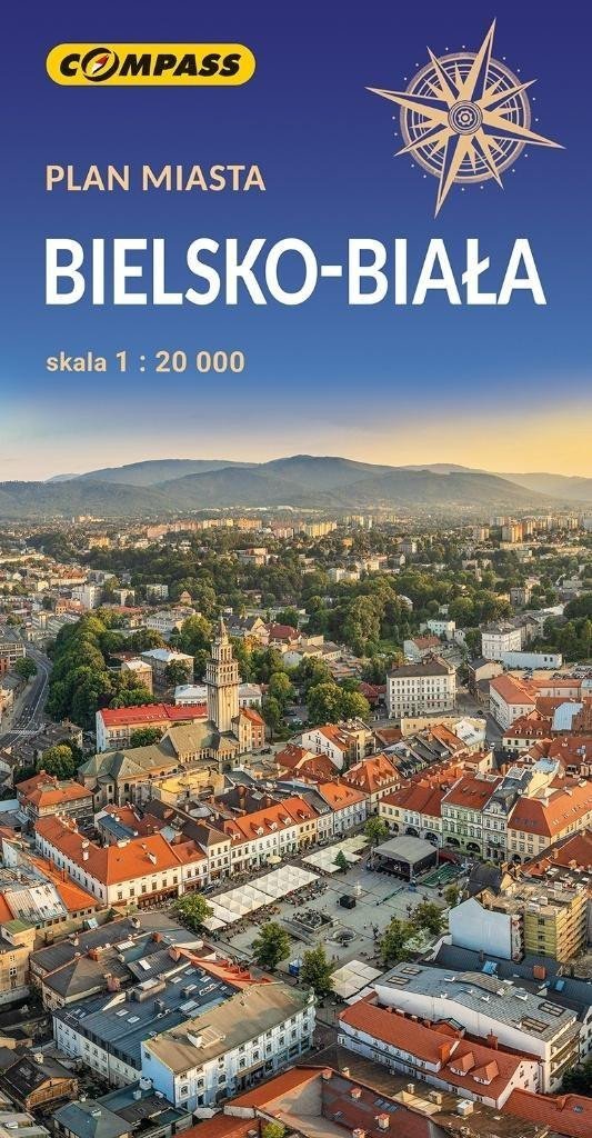 Plan miasta - Bielsko-Biała 1:20 000
