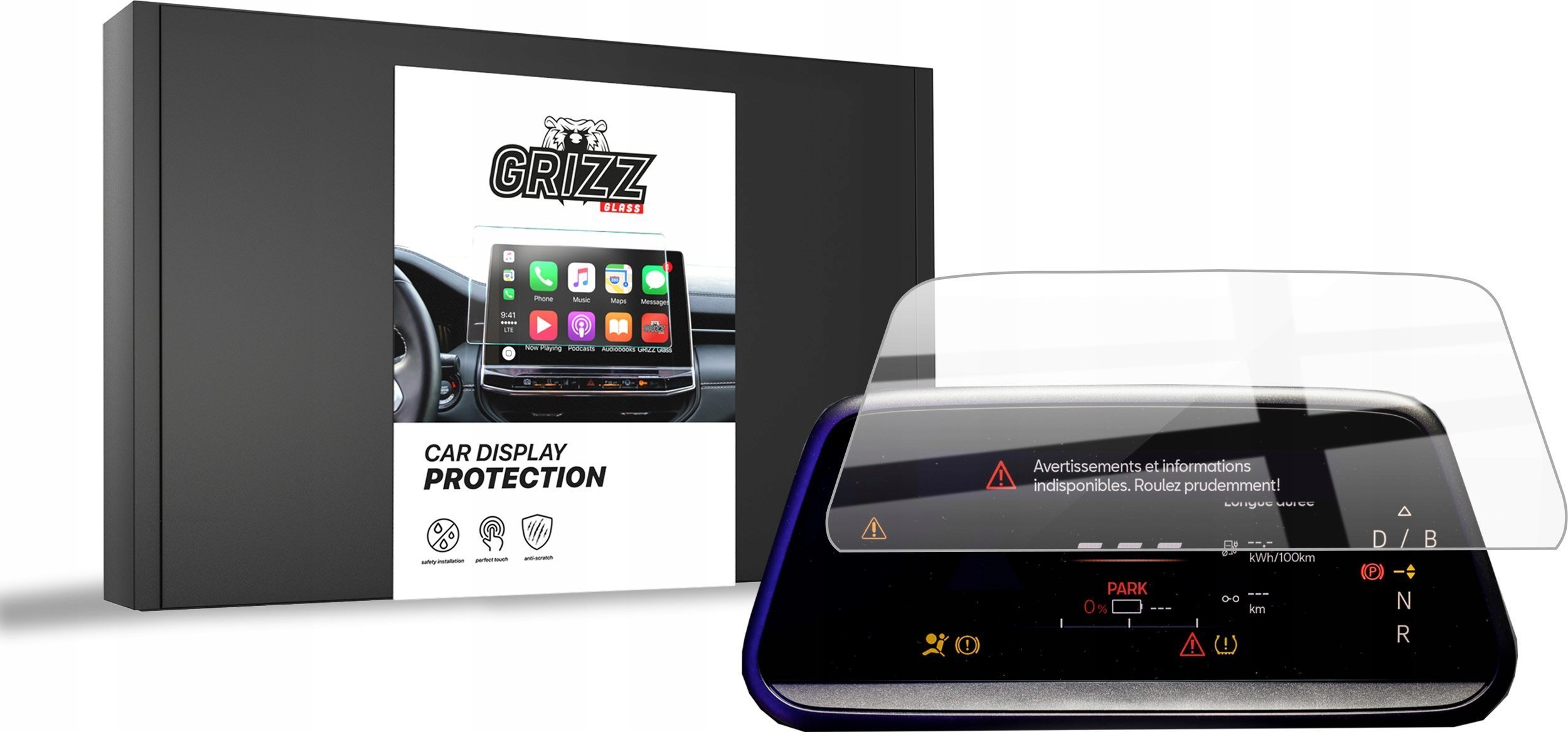 Folia ceramiczna GrizzGlass CarDisplay Protection do Cupra Tavascan 5,3" (2025)