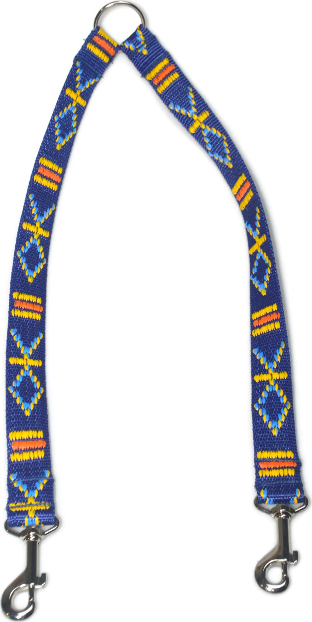 Alizoo Dwójnik, rozdzielacz smyczy dla dużych psów Indiański 25mm - ALIZOO