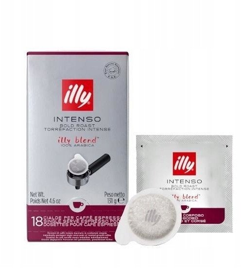 Saszetki z kawą Tostato Intenso Espresso ESE 18szt - Illy