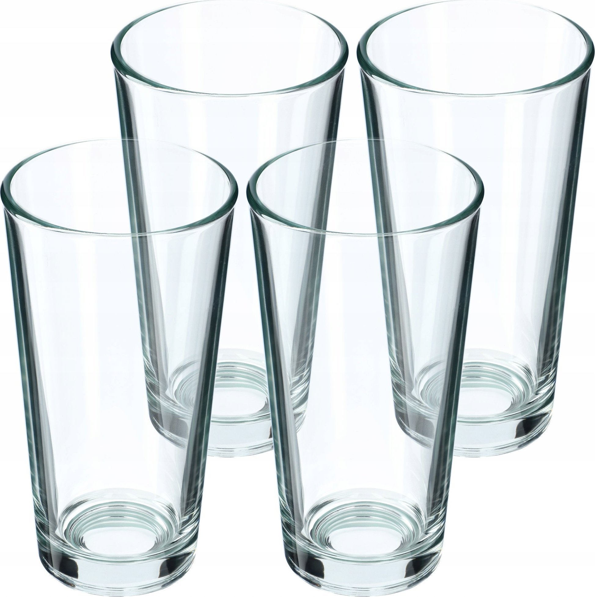 Kadax 4x KADAX Szklanka Do Napojów 340 ml Uniwersalna Drinków Na Wodę Sok