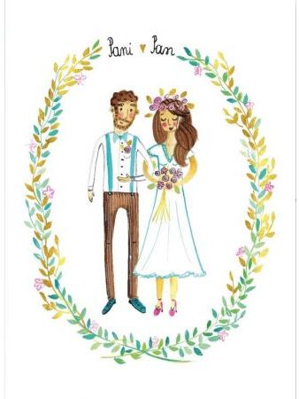 HENRY Karnet B6 Ślub - Młoda para