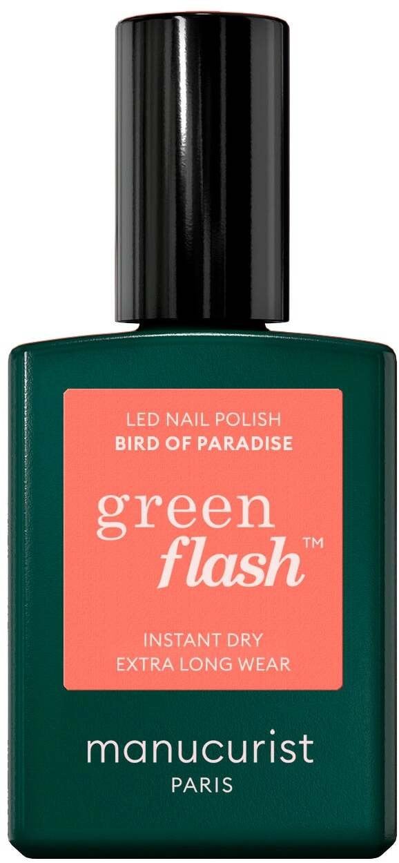 MANUCURIST_Green Flash Led Gel Nail Lacquer lakier do paznokci Bird Of Paradise 15ml