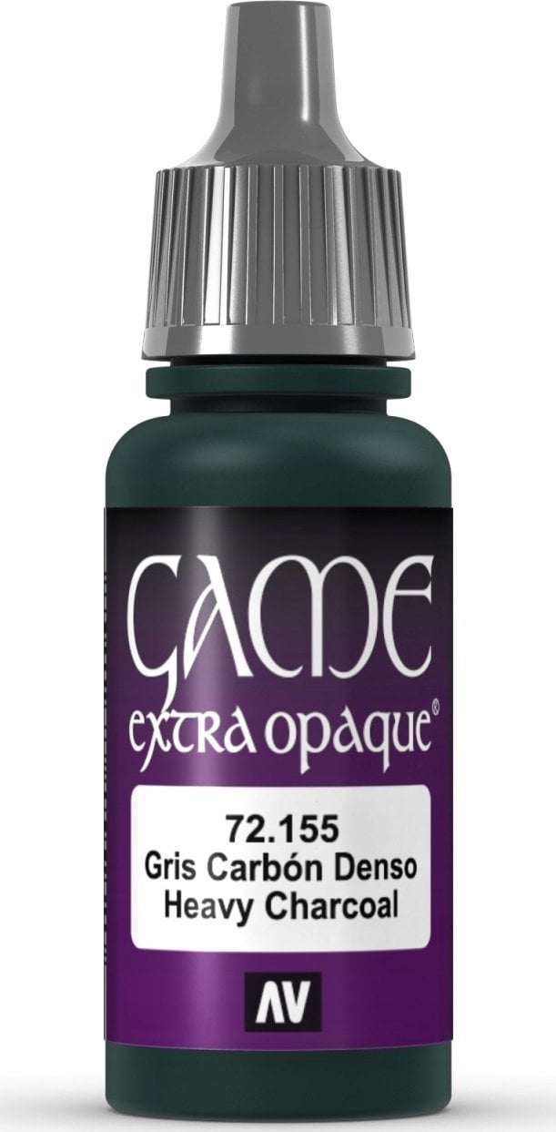 Vallejo Vallejo: 72.155 - Game Color - Charcoal (18 ml)