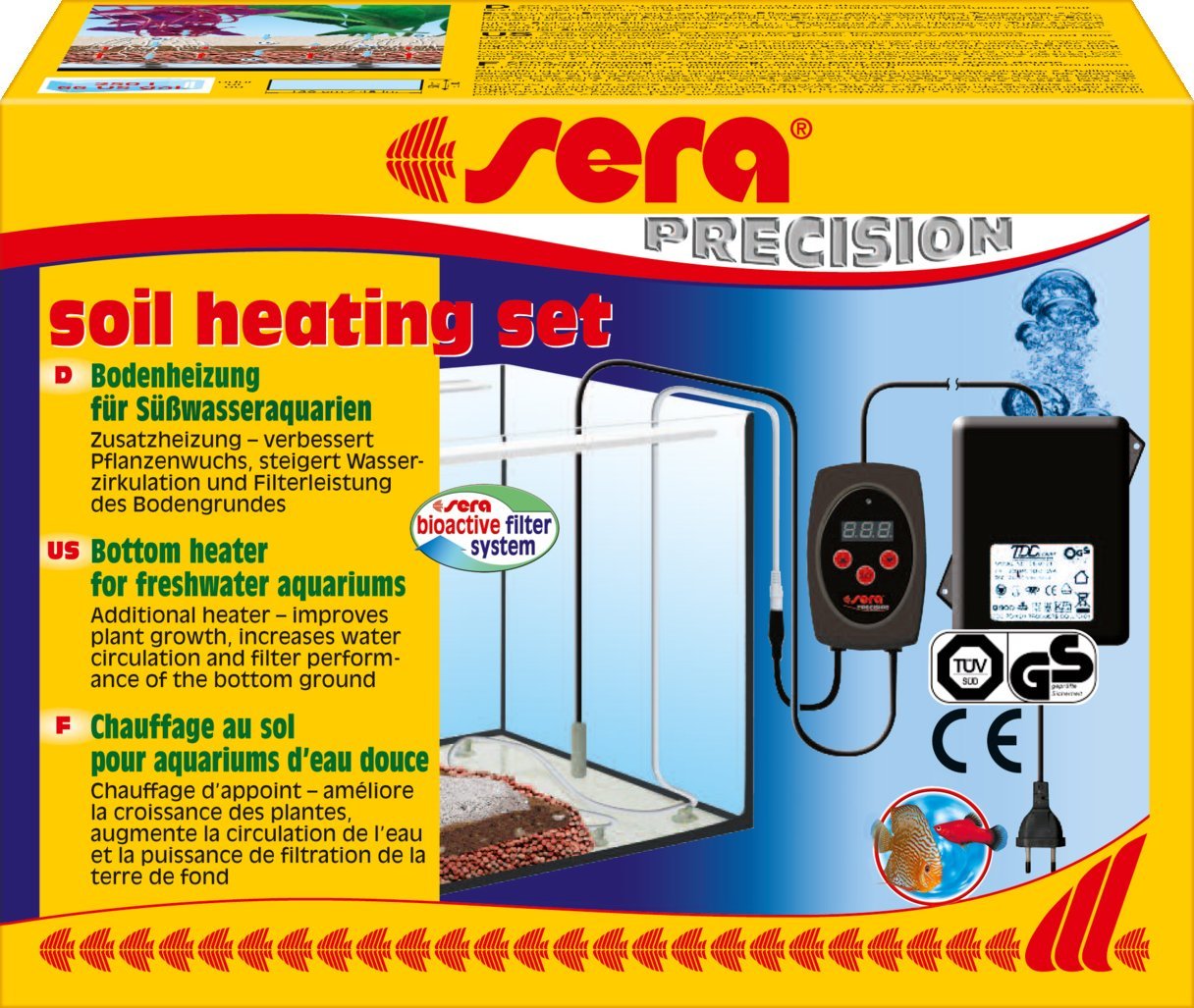 Sera System ogrzewania podłoża Soil heating set