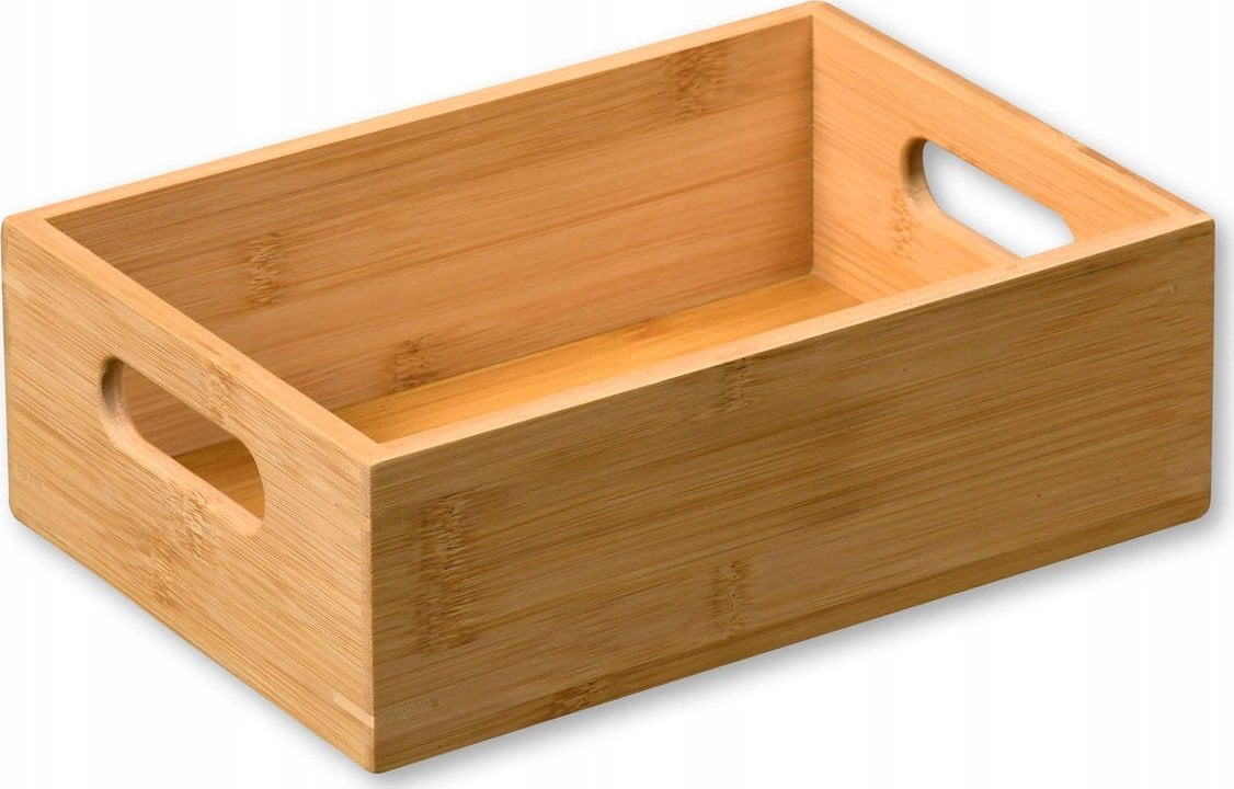 Kesper Pojemnik bambusowy z uchwytami, 24 x 16,5 cm, Kesper