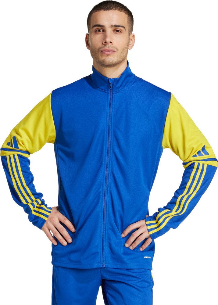 Bluza męska adidas Squadra 25 Training niebiesko-żółta JP3153 L