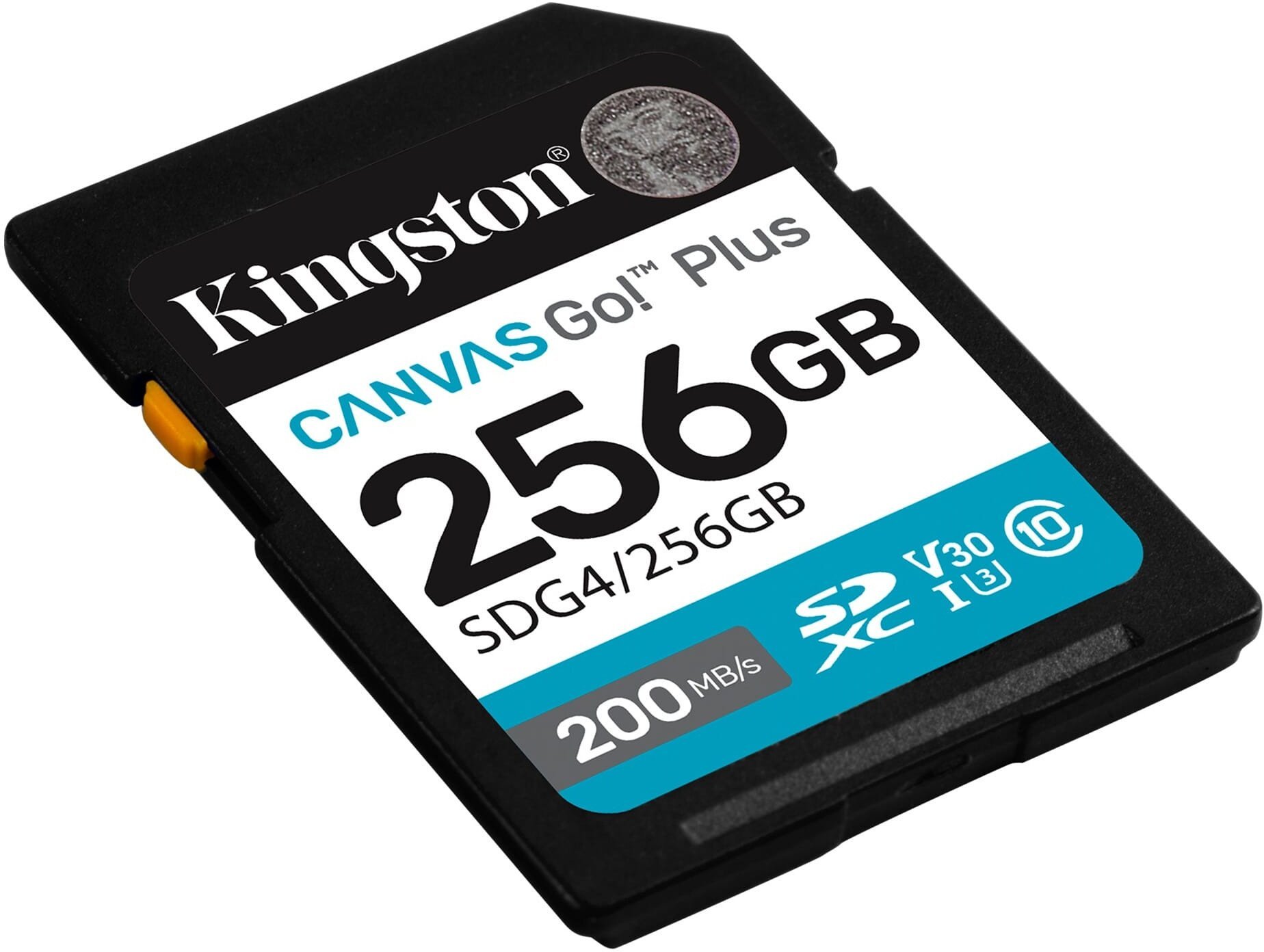 Karta Kingston Canvas Go! Plus (Gen4) SDXC 256 GB Class 10 UHS-I/U3 V30 (SDG4/256GB)