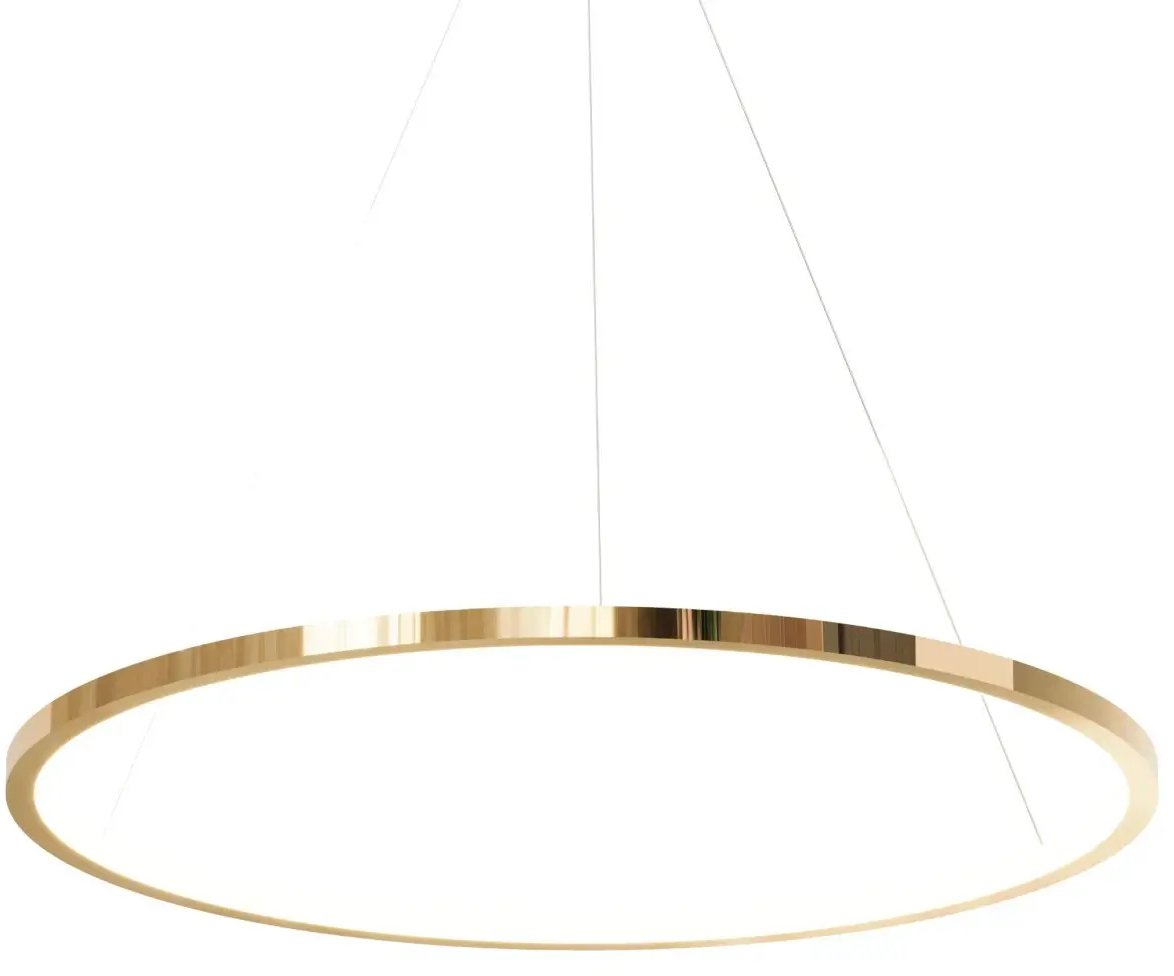 Ringowy żyrandol do jadalni PL0150-GD LED 35W 3000-4000K złota