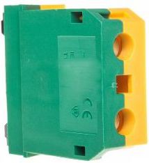 Ergom Złączka szynowa 2-przewodowa 35mm2 żółto-zielona ZUO 35/35 (R33RA-01020100601)