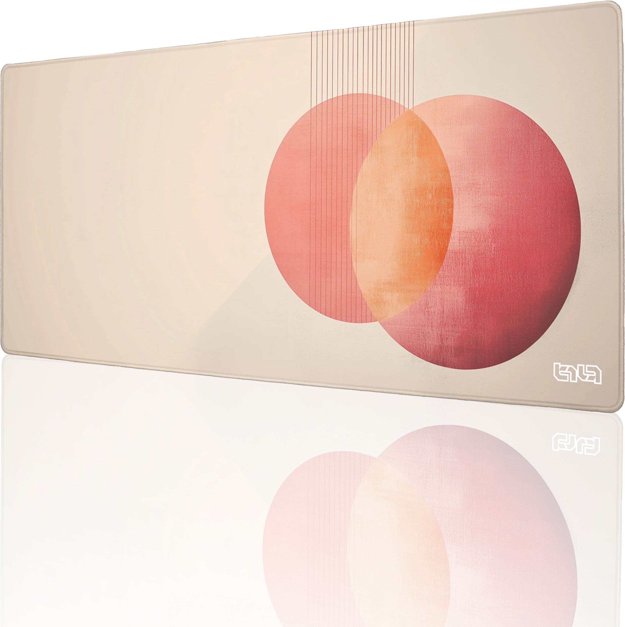 PODKŁADKA POD MYSZ GAMINGOWA Różowe Sfery 90x40 TILT XL Prezent Na biurko