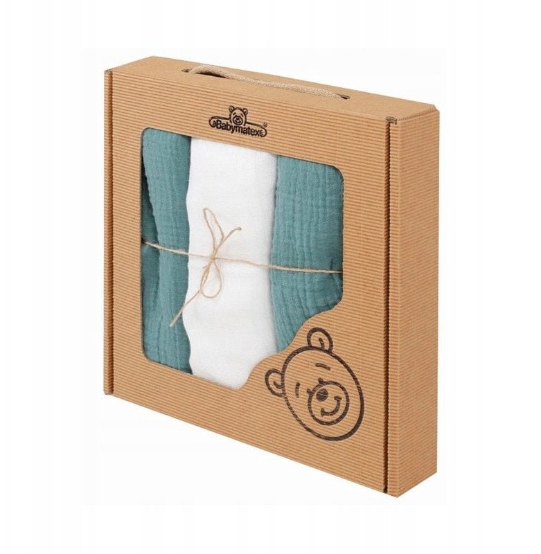 Pielucha MUSLIN 3 pak w pudełku, roz. 70x80