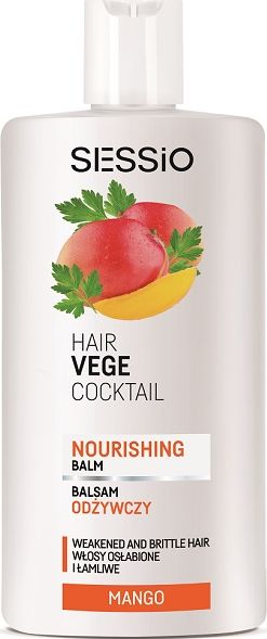 SESSIO Hair Vege Cocktail Nourishing Balm balsam odżywczy do włosów Mango 300g