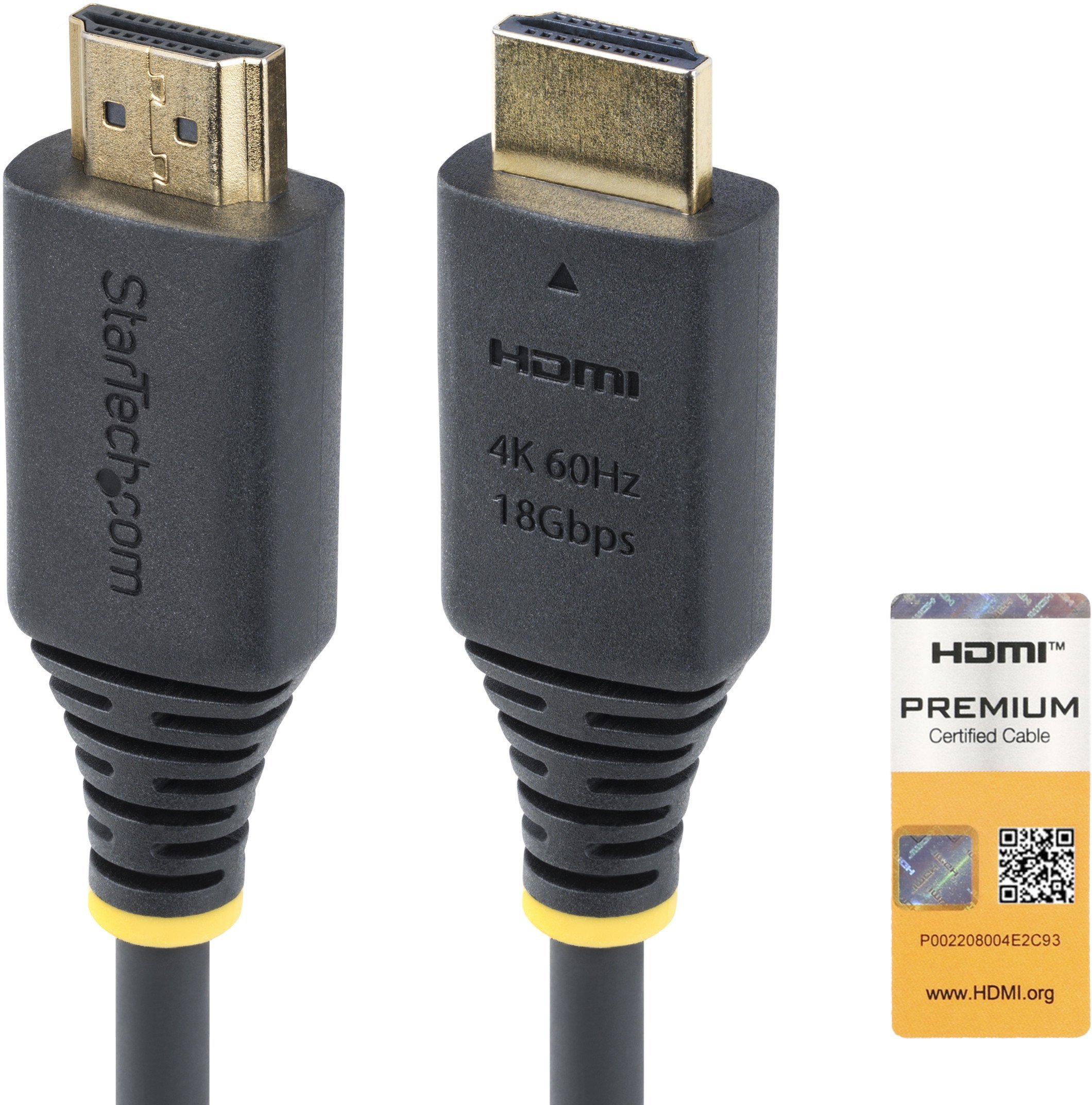 Cable StarTech Premium Certified HDMI Cable 1,5m