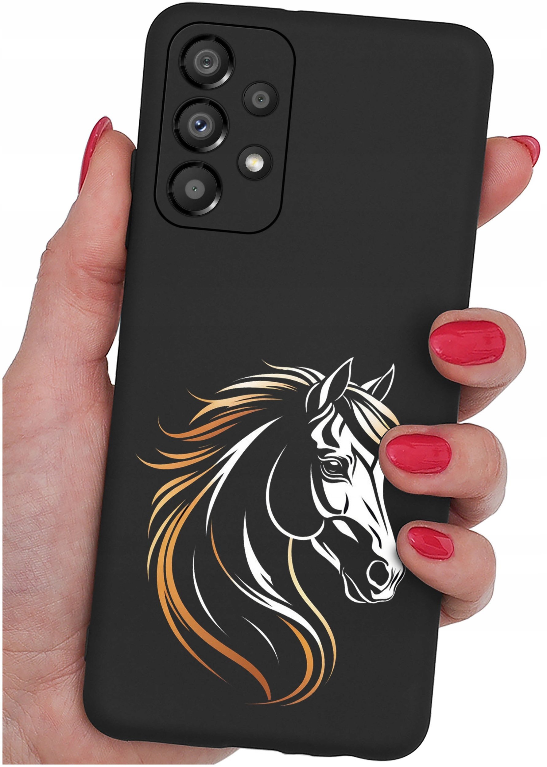 Etui do SAMSUNG A52 | A52s 5G | WZORY | SILIKONOWE MATT SZKŁO 9H