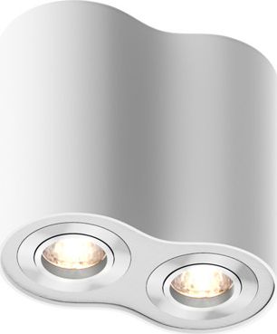 Lampa sufitowa Zumaline Oprawa sufitowa walec biała Zumaline RONDOO SL2 50407-WH