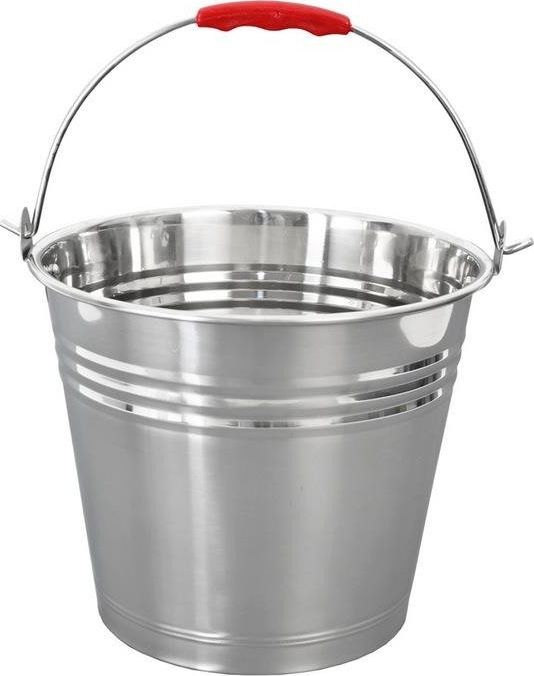 Orion Wiadro stalowe, nierdzewne 10L uniwersalny