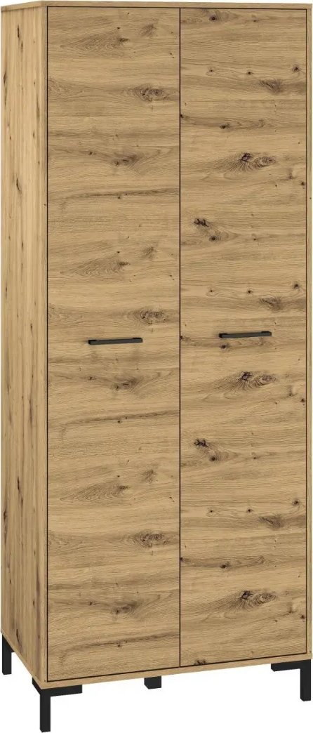 ML Meble Szafa NIKOLA 2D dąb artisan ML MEBLE