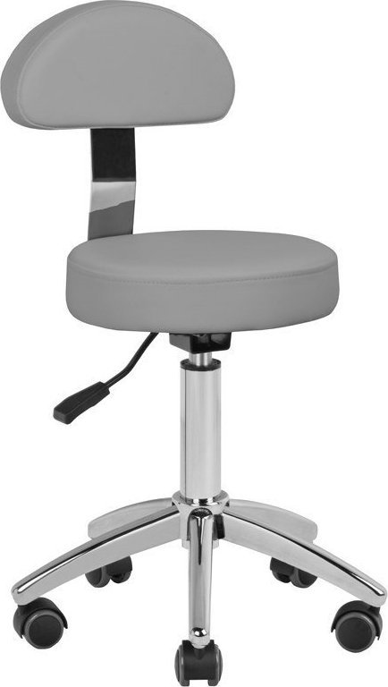 Activeshop Taboret Kosmetyczny Am-304 Szary