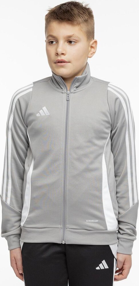 Adidas Bluza dla dzieci adidas Tiro 24 Training szara IR9508 128cm