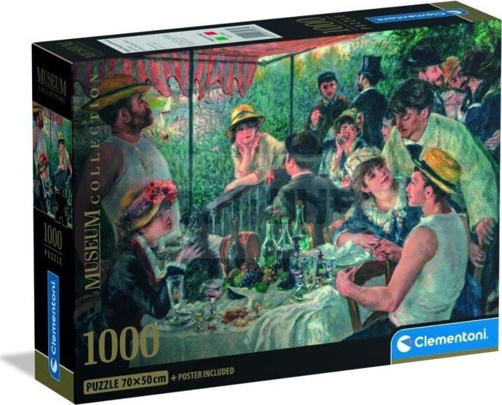 Clementoni Puzzle Compact Museum Renoir - Luncheon Of The Boatin 1000 elementów (37063)