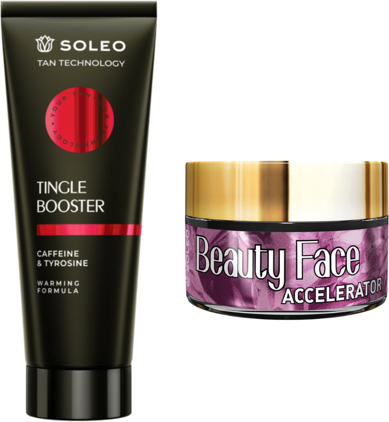Soleo Tan Technology Tingle Booster + Słoiczek Beauty Face
