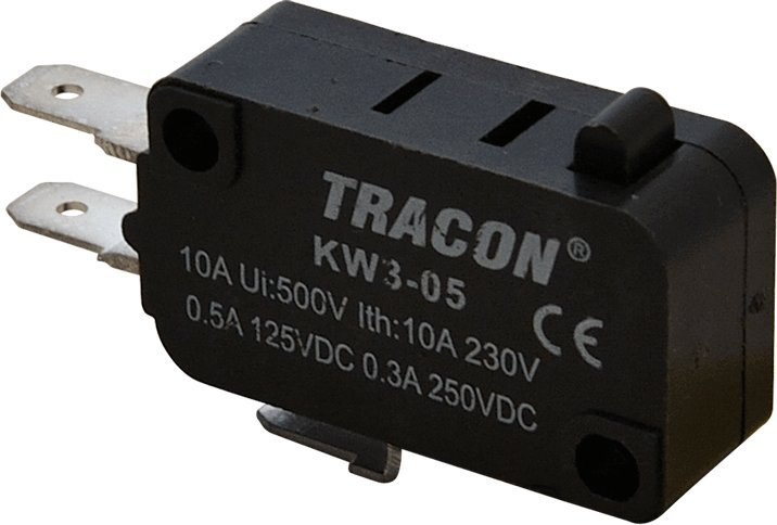 Wyłącznik Krańcowy Mikro Ze Zderzakiem Kw3-05 Tracon