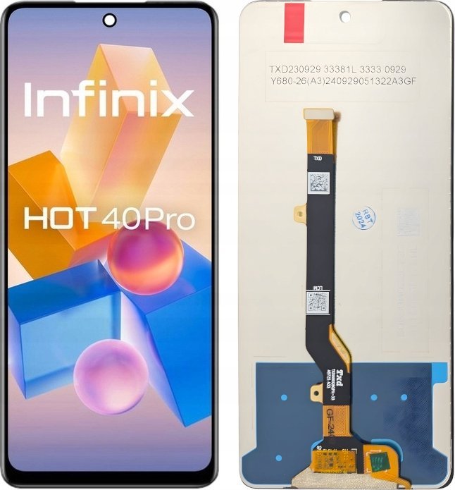 WYŚWIETLACZ EKRAN LCD DO INFINIX HOT 40 PRO (X6837)