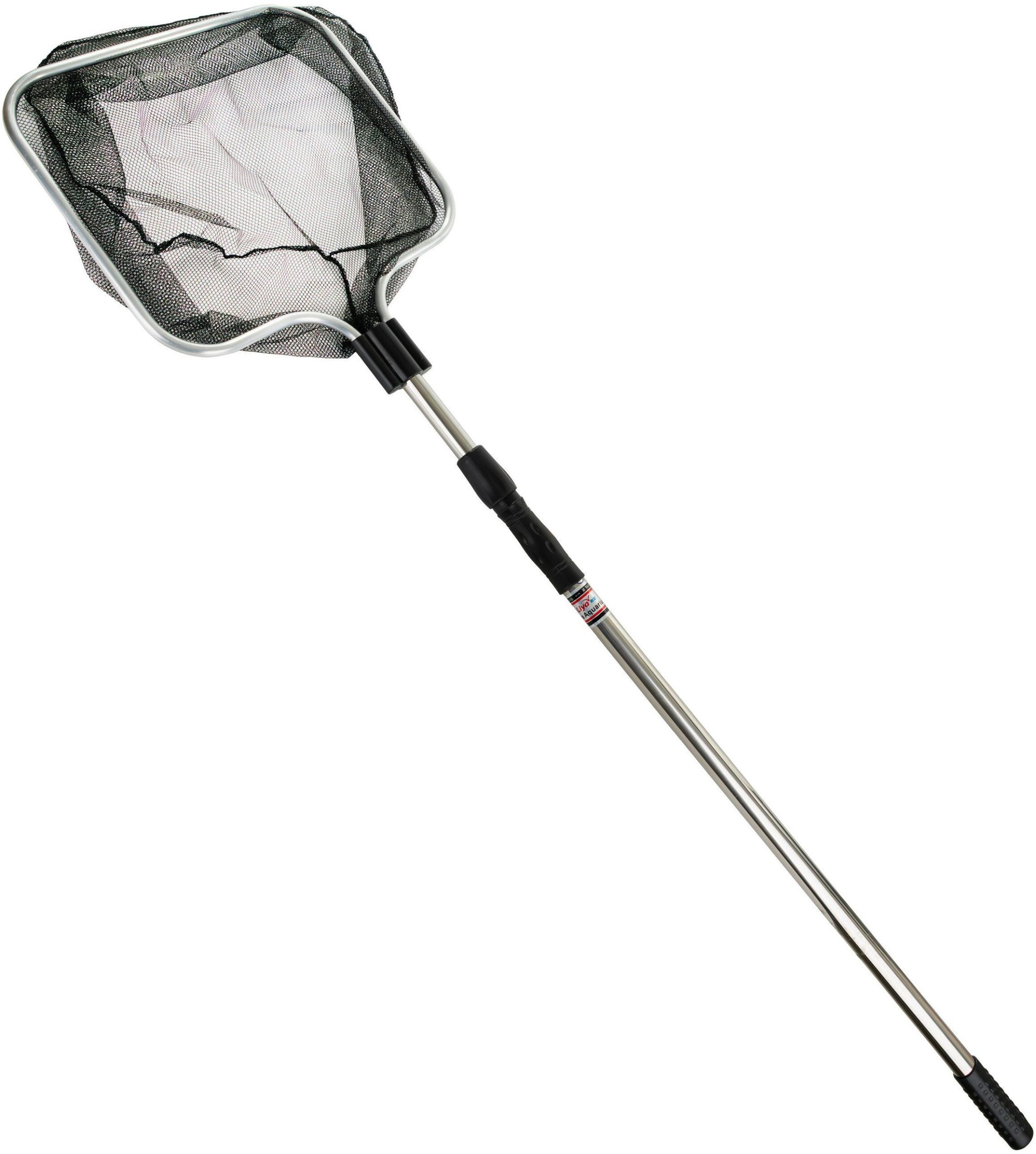 Aquael siatka do łapania ryb aluminiowa, aluminium i tkanina siatkowa, 85 - 150 cm