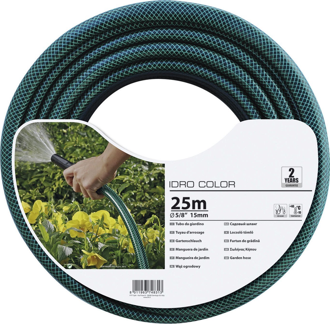 GARDEN HOSE IDRO COLOR D15MM 25M