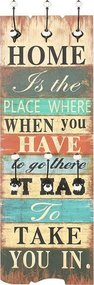 Elior Wieszak ścienny z napisami Marelo 9X