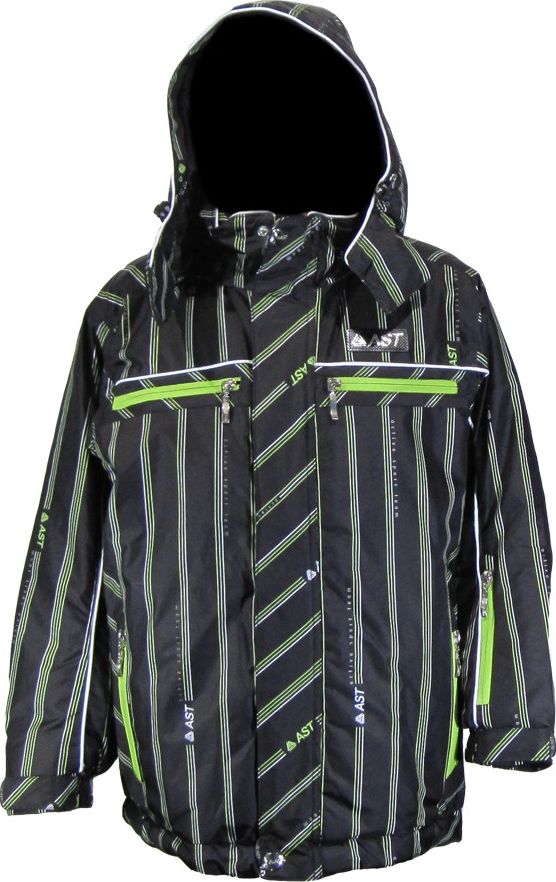 AST Kurtka zimowa AST JI9E dziecięca : Kolor - Zielony, Rozmiary dziecięce - 140